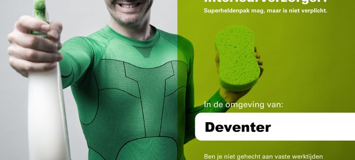 Interieurverzorgers (M/V) gezocht in Deventer!